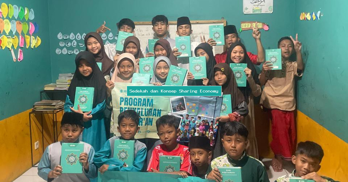 Sedekah dan Konsep Sharing Economy